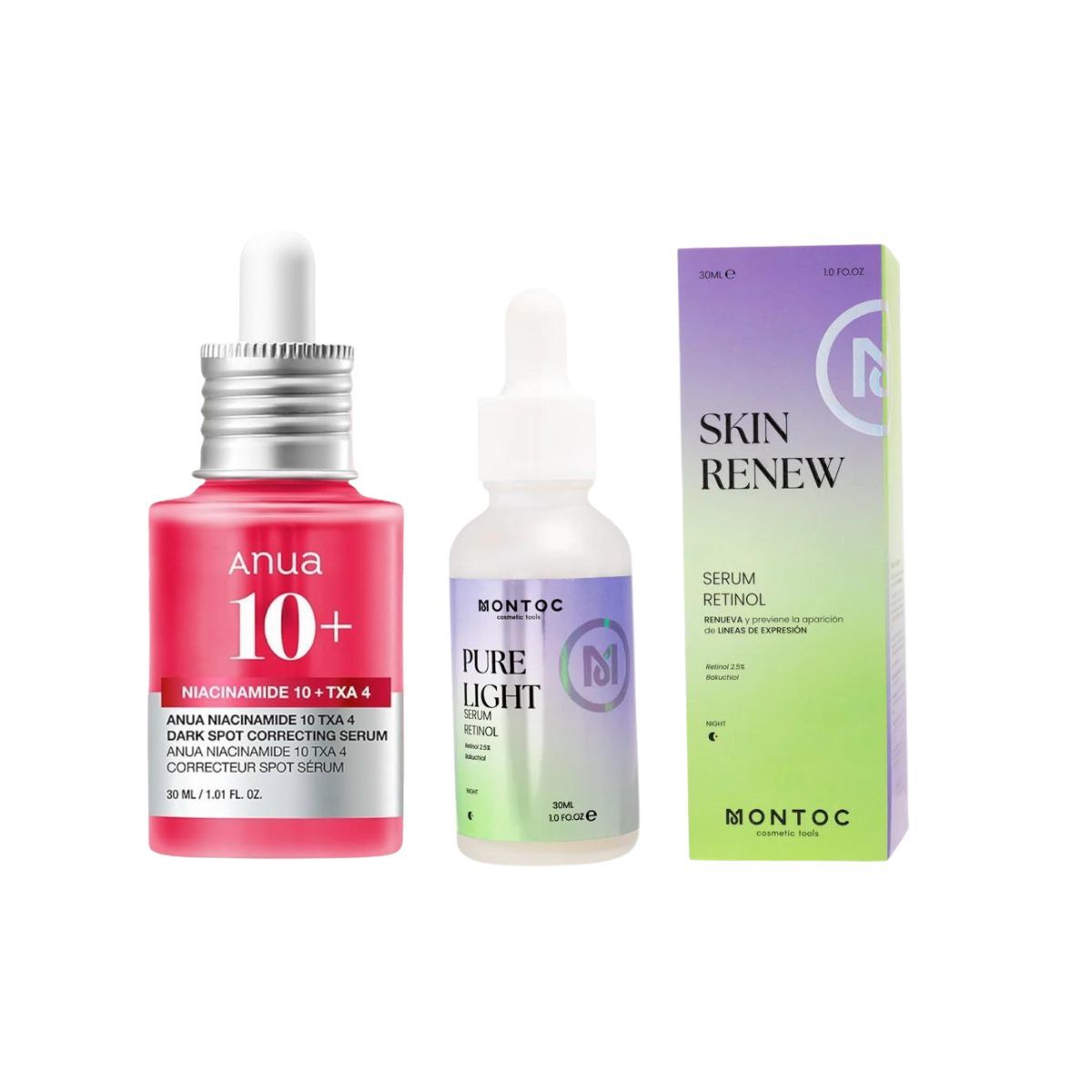 ANUA - Retinol Montoc Serum De Niacinamida Tratamiento Nocturno