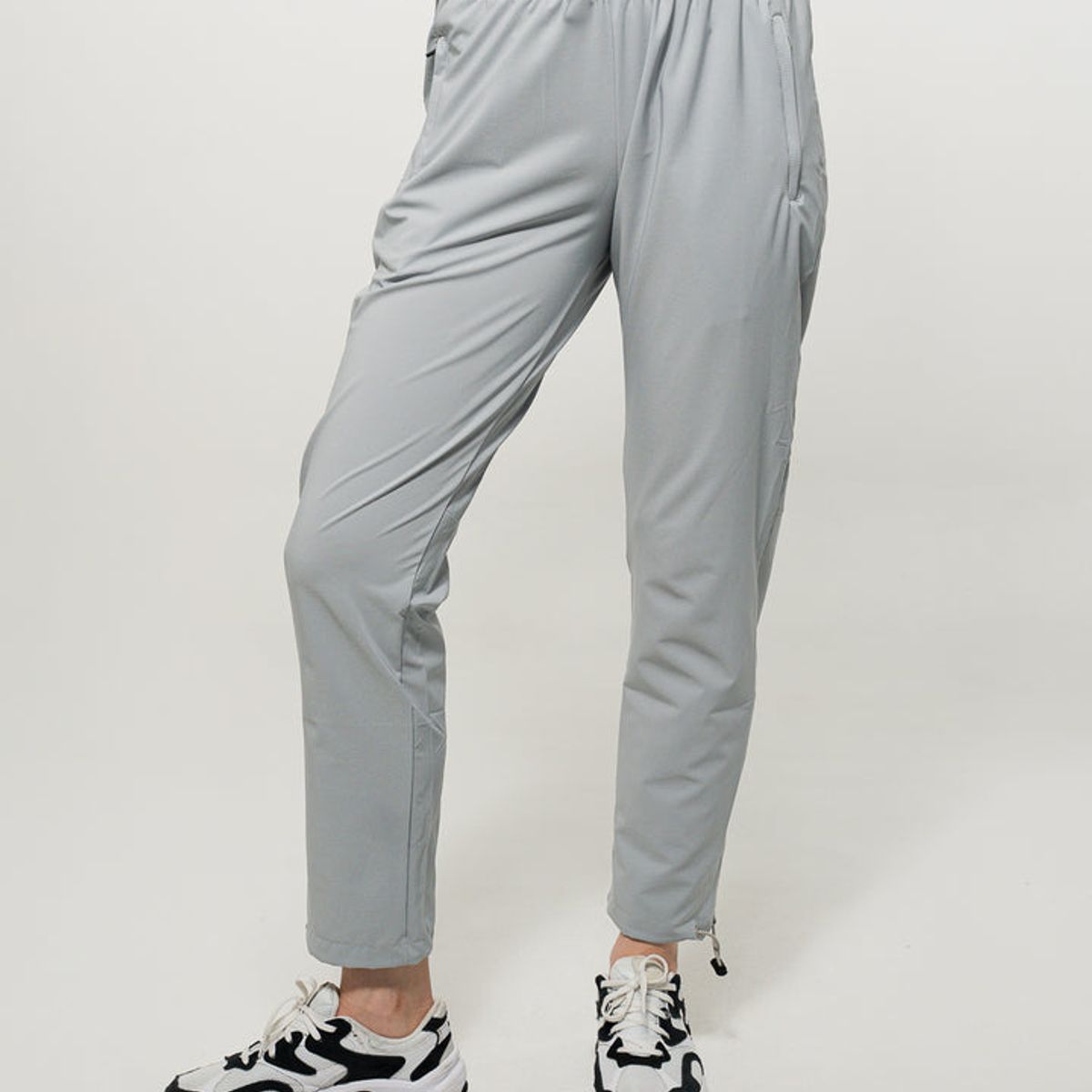 NO RULES - Jogger Casual Logo 3D Grey Mujer