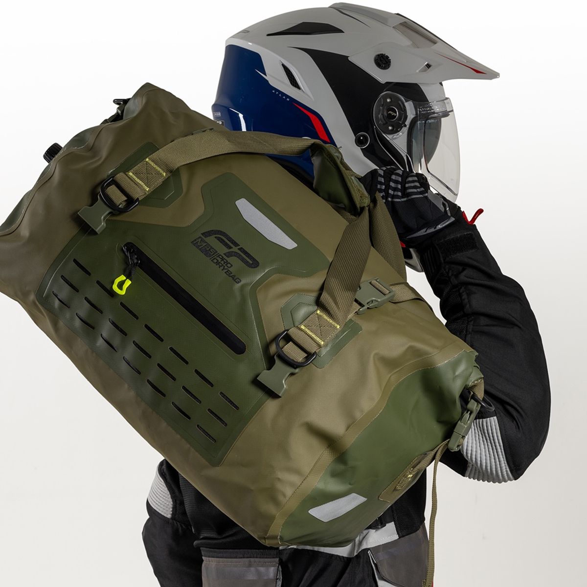 FIRE PARTS - DRYBAG MALETA PARA MOTO FP M45 IMPERMEABLE DE 45 LITROS