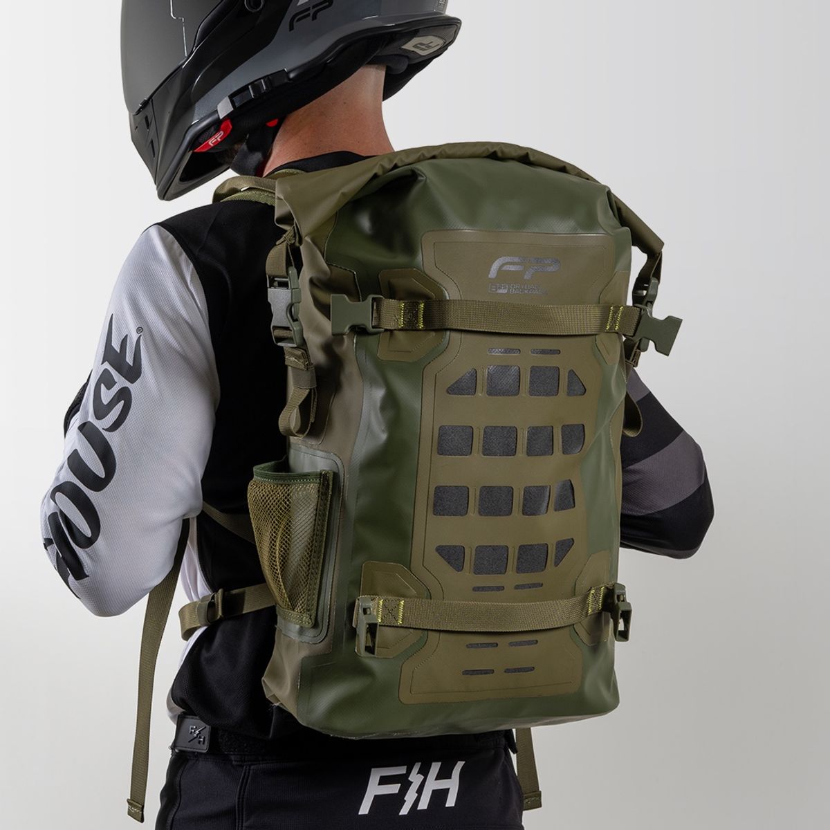 FIRE PARTS - DRYPACK MORRAL PARA MOTERO FP B25 IMPERMEABLE DE 25 LITROS