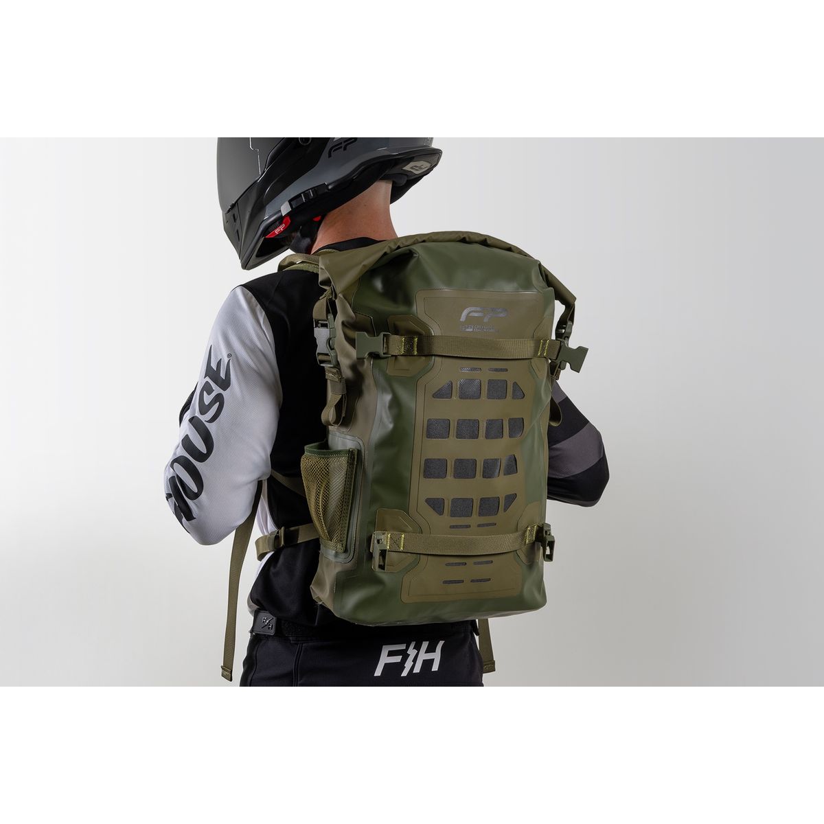 FIRE PARTS - DRYPACK MORRAL PARA MOTERO FP B25 IMPERMEABLE DE 25 LITROS