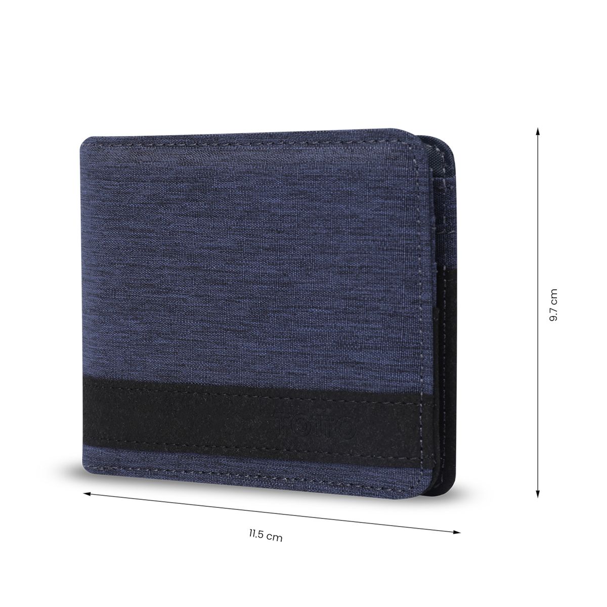 TOTTO - Billetera Lad Protección Rfid Azul Hombre Totto
