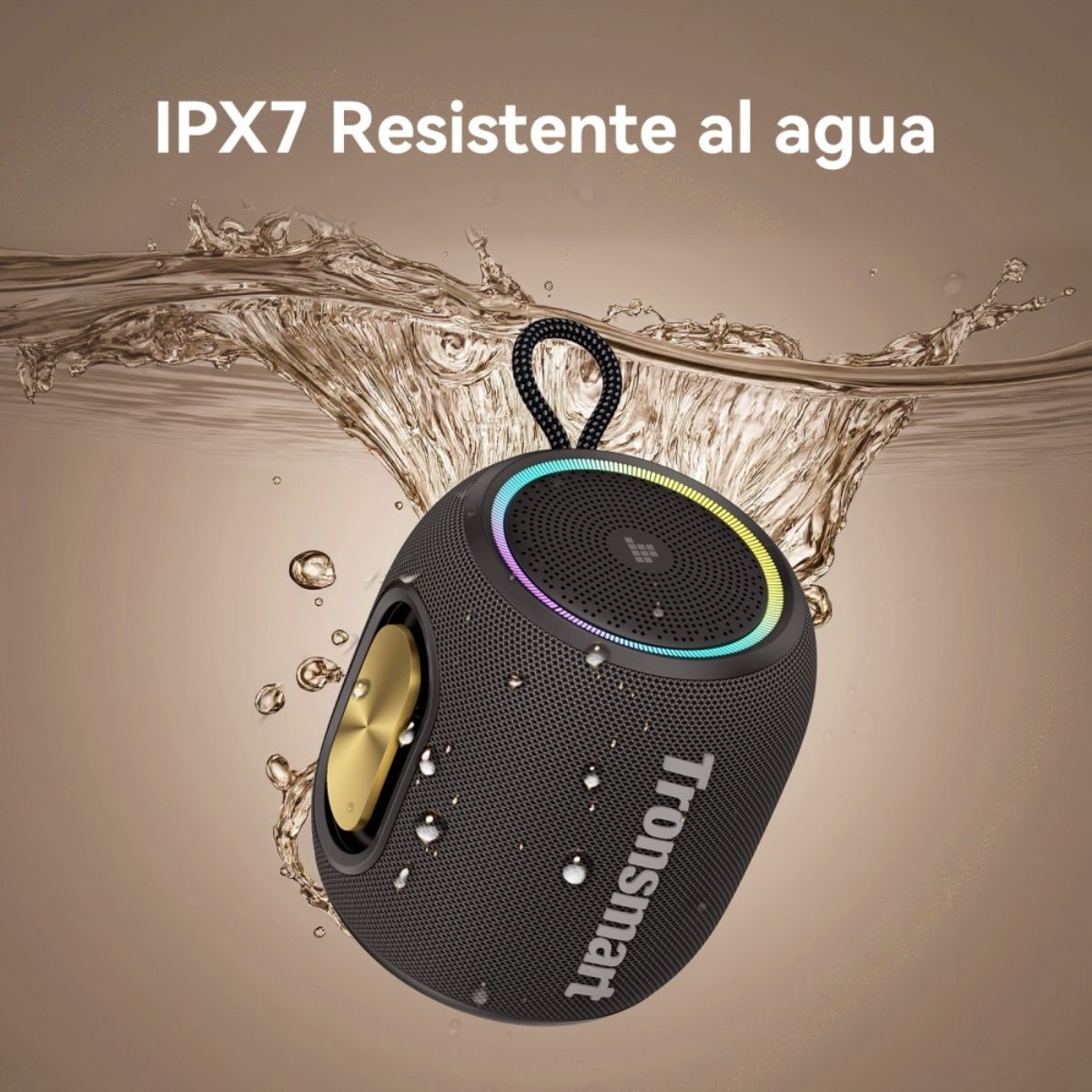 TRONSMART - Tronsmart T8 Mini Parlante Bluetooth 360 Portátil Ipx7 20h