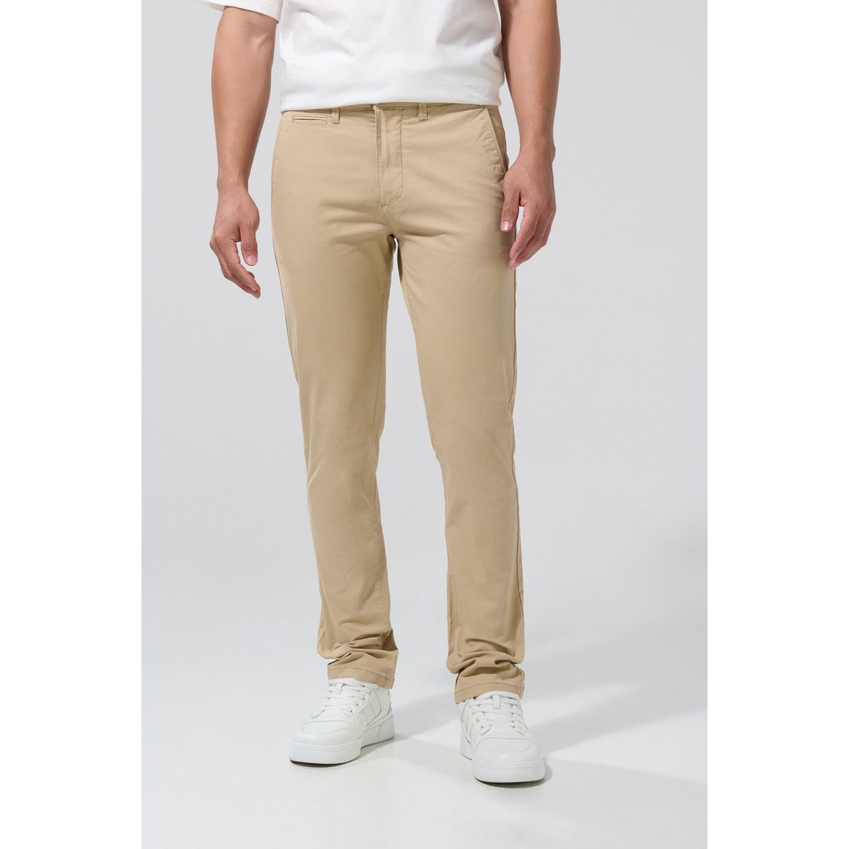 KOAJ - KOAJ Pantalón Slim chino en drill Hombre