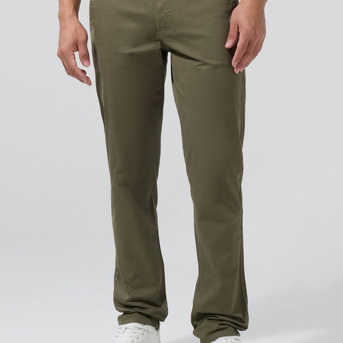 KOAJ - KOAJ Pantalón Slim chino en drill Hombre