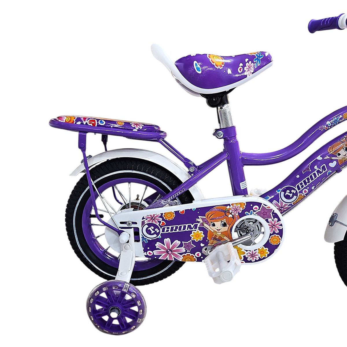 GENERICO - BICICLETA RIN 16 PARA NIÑOS CON AUXILIARES BIKE-5000