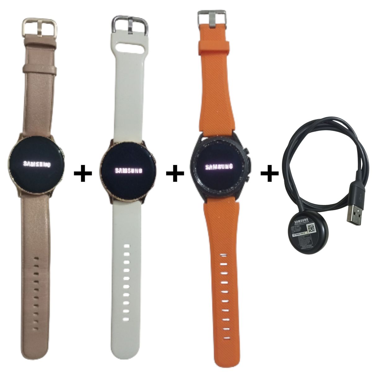 SAMSUNG - 2 X Samsung Galaxy Watch2 40mm LTE + 1 X Samsung Galaxy Watch3 45mm