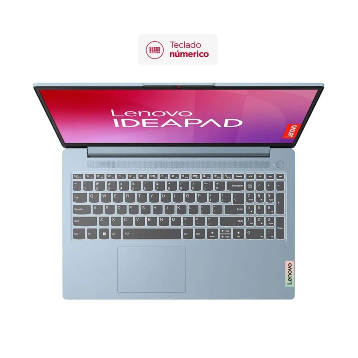 LENOVO - Computador Portátil LENOVO 15,6" Pulgadas IdeaPad Slim 3 - AMD Ryzen 5 - RAM 8GB - Disco SSD 512GB - Azul