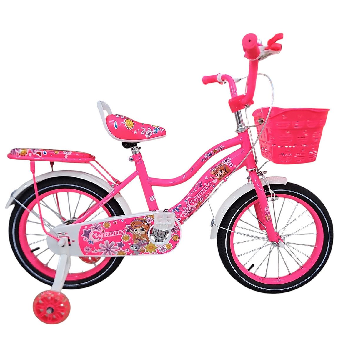 GENERICO - BICICLETA RIN 16 PARA NIÑOS CON AUXILIARES BIKE-5000