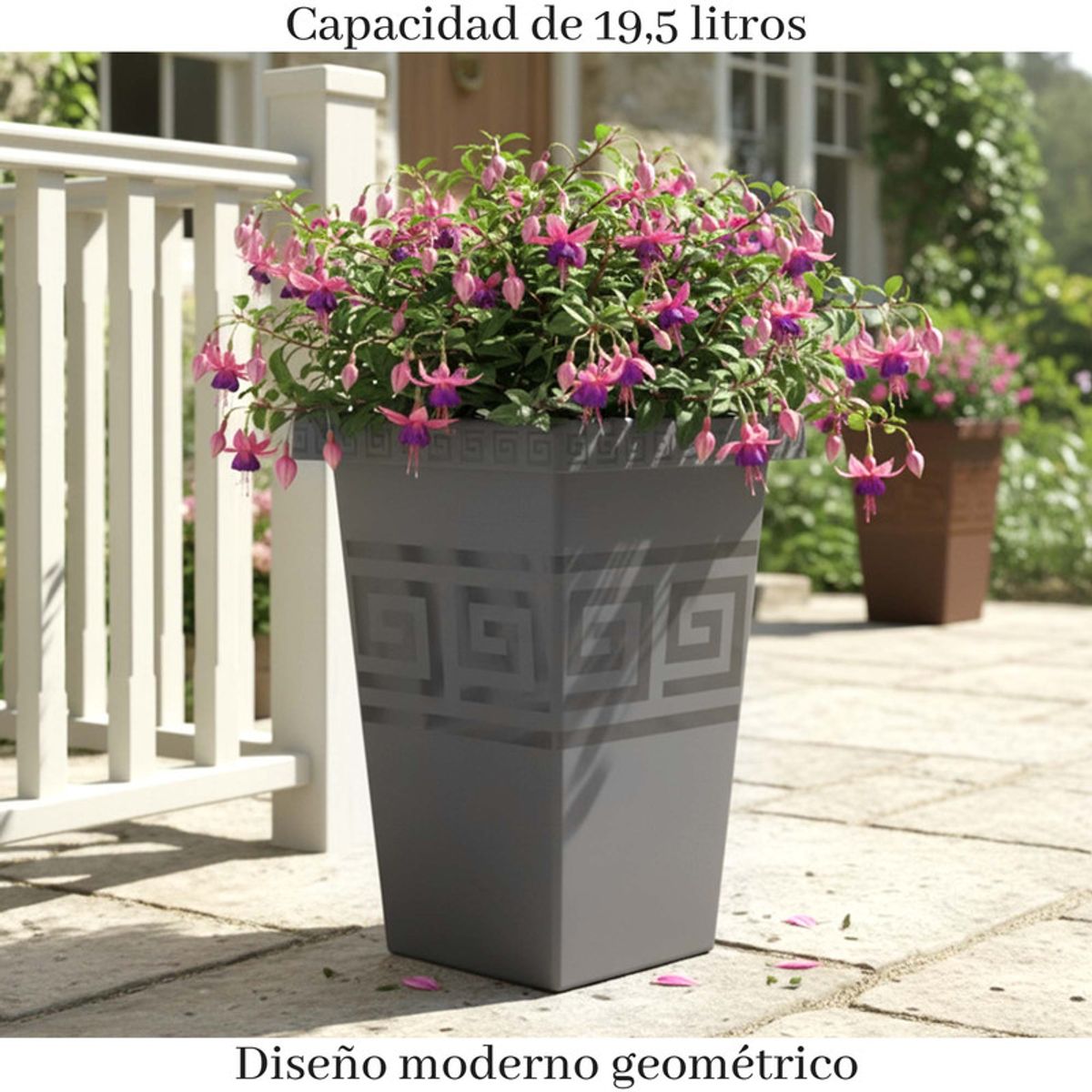 ENERGY PLUS - Matera Cuadrada 195L Moderna Espacios Naturales y Elegantes