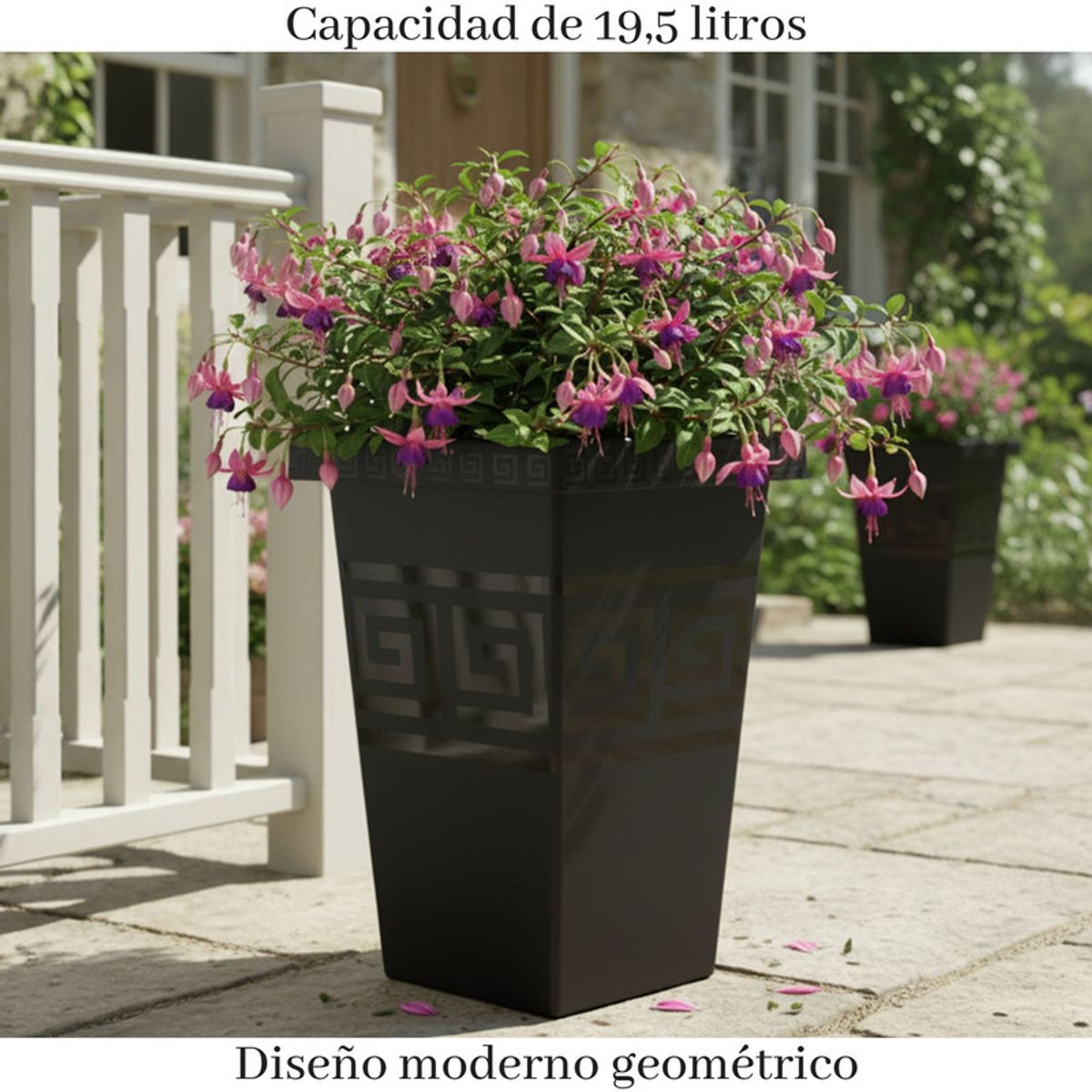 ENERGY PLUS - Matera Cuadrada 195L Moderna Espacios Naturales y Elegantes