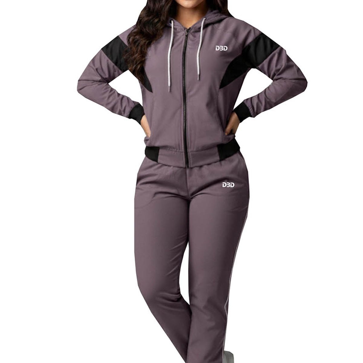 MODA EN CIRCUITO - Conjunto Deportivo o Sudadera para Mujer en Impermeable