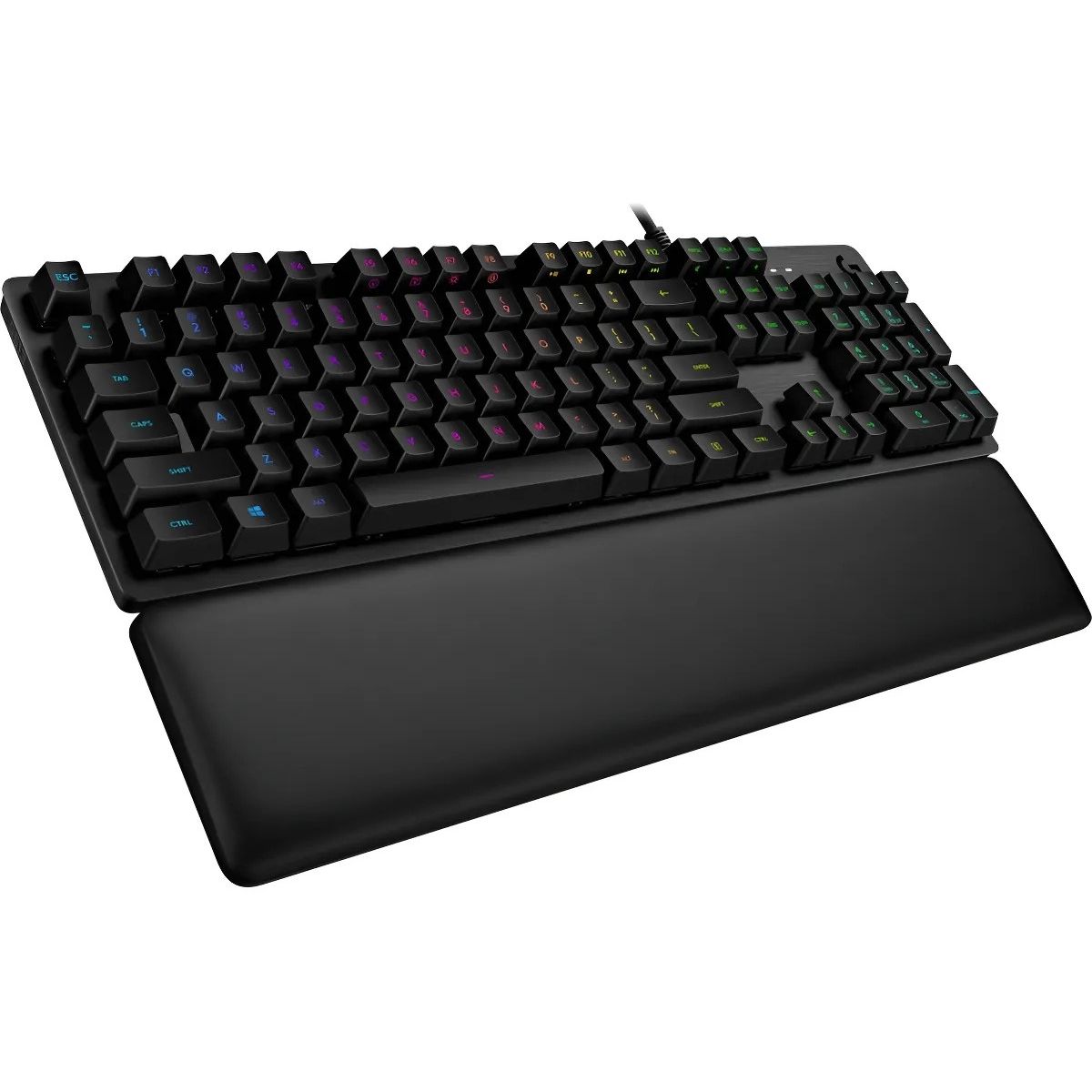 LOGITECH - Teclado Mecánico Gamer Logitech G513 Carbon Rgb Circuit Shop Idioma Inglés Us Color Del Teclado Negro