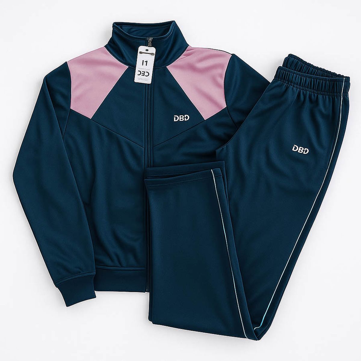 MODA EN CIRCUITO - Conjunto Deportivo o Sudadera para Mujer en Vioto Sin Capota