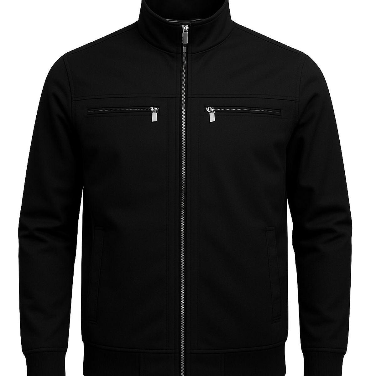 MODA EN CIRCUITO - Chaqueta  en Dril  para Hombre CUELLO MILITAR