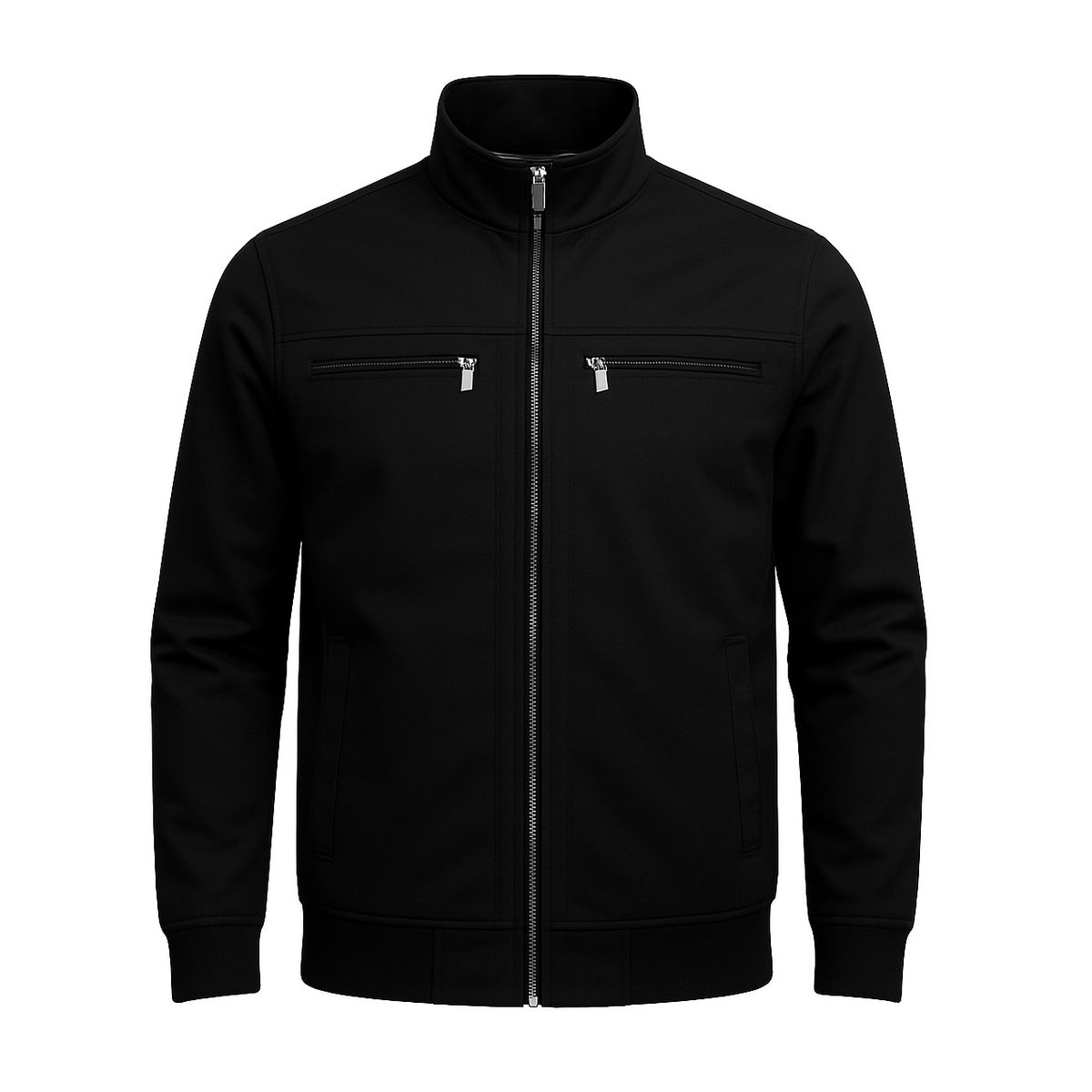 MODA EN CIRCUITO - Chaqueta  en Dril  para Hombre CUELLO MILITAR