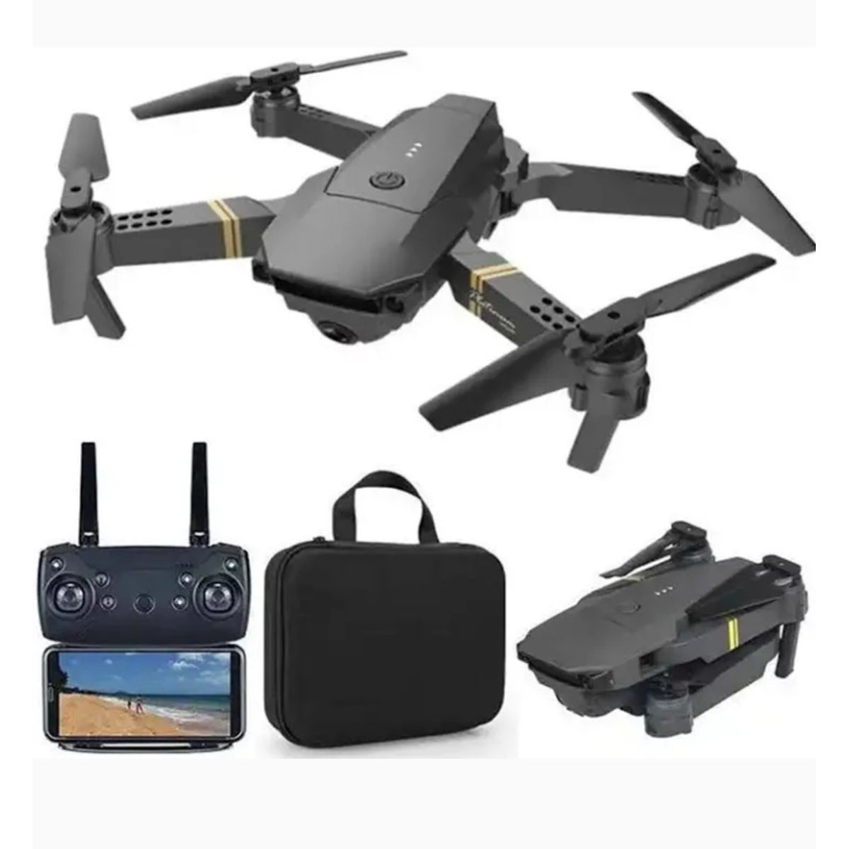 PRO - Drone 998 Pro Plegable Doble Cámara