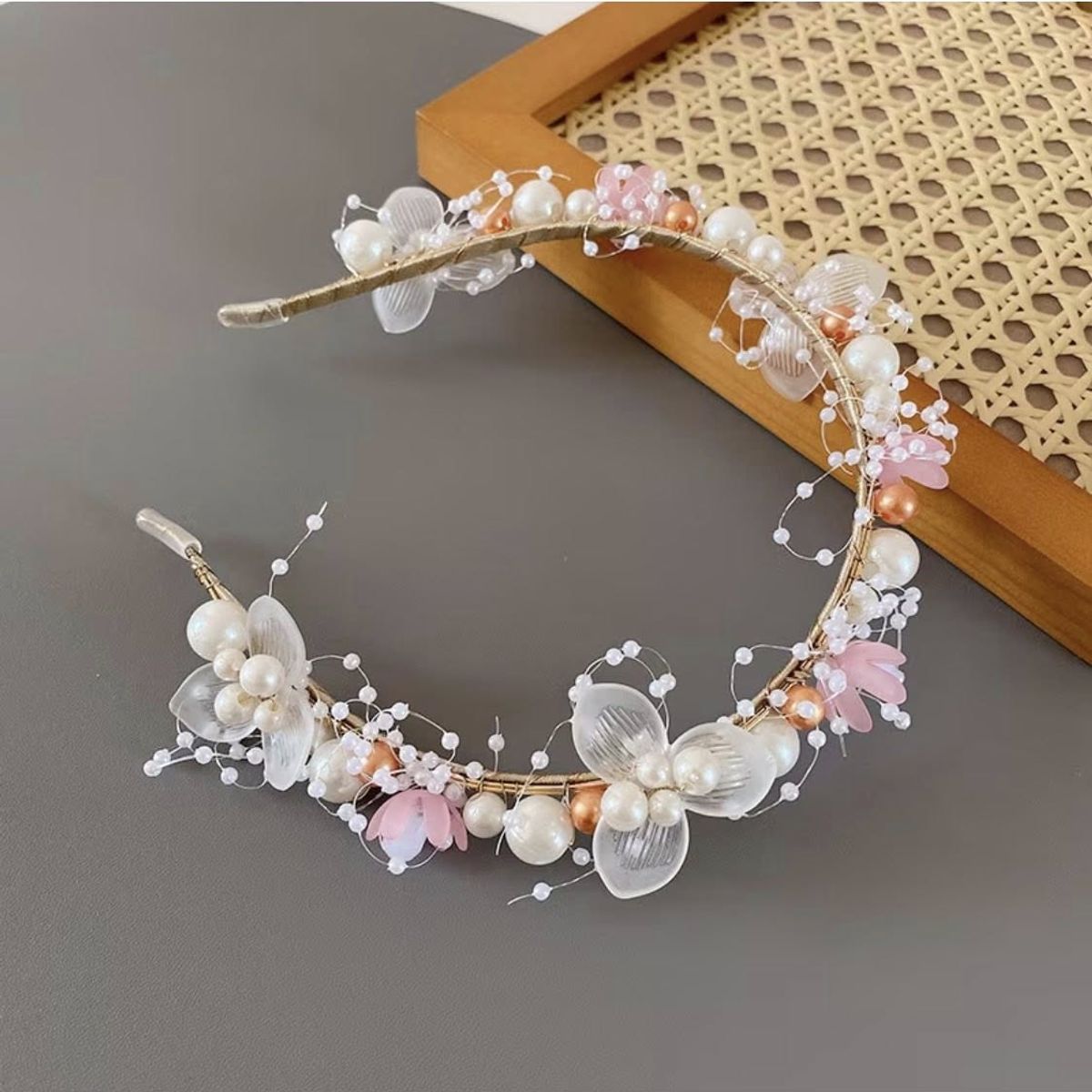 BABY ASPEN - Balacas Niñas Accesorios Cabello  ( Diadema, Pinzas, Moños ), Primera Comunión, Bautizo