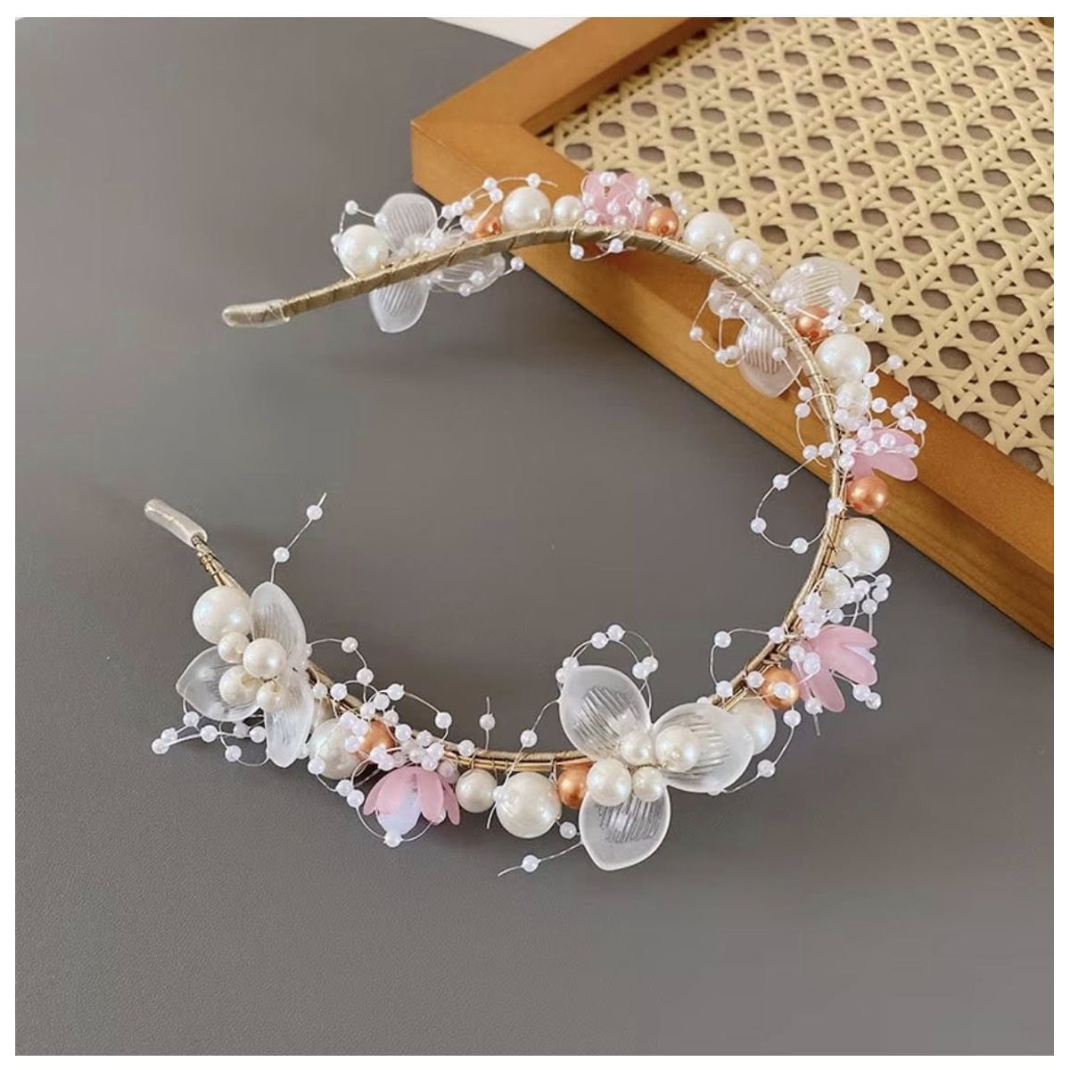 BABY ASPEN - Balacas Niñas Accesorios Cabello  ( Diadema, Pinzas, Moños ), Primera Comunión, Bautizo