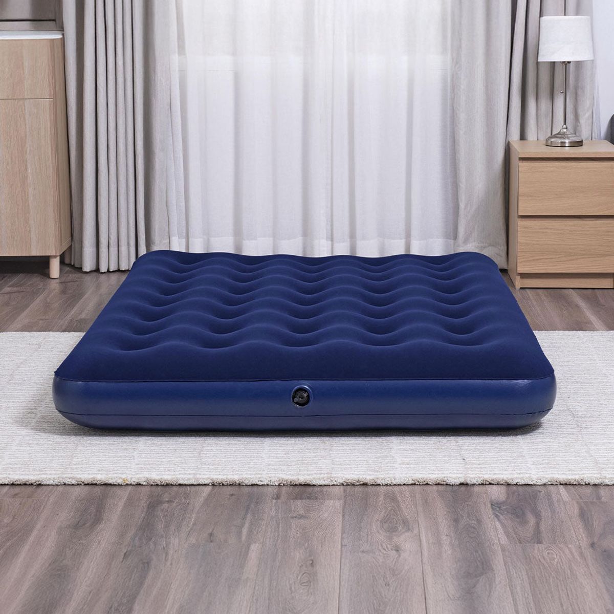 BESTWAY - Colchón Inflable Matrimonial Bomba Interna No Generico