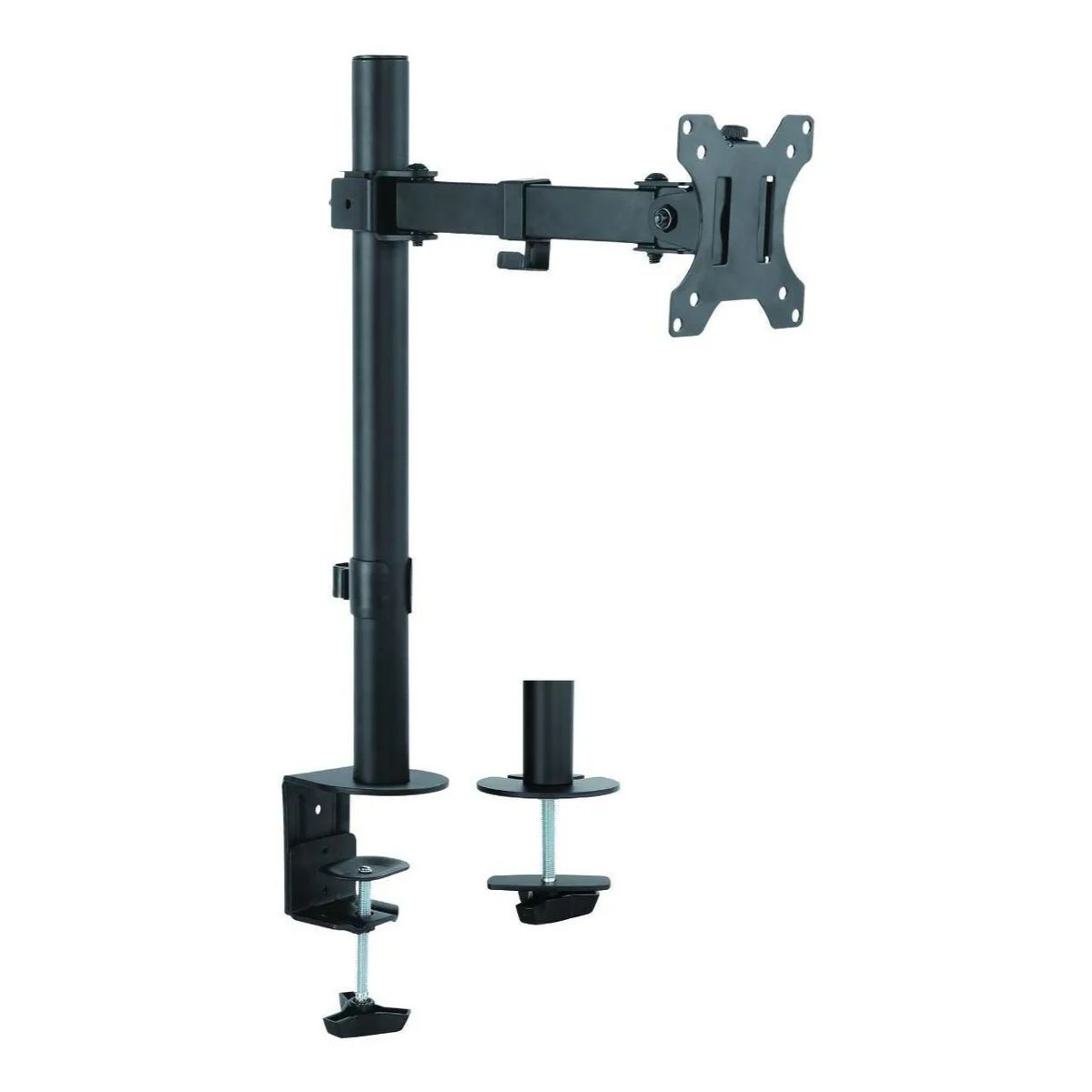 ERGONOMUS - Soporte Brazo Monitor Para Pantalla Lcd Led Escritorio Negro