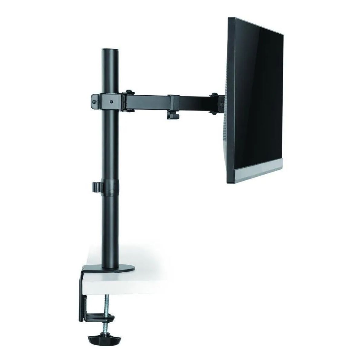 ERGONOMUS - Soporte Brazo Monitor Para Pantalla Lcd Led Escritorio Negro