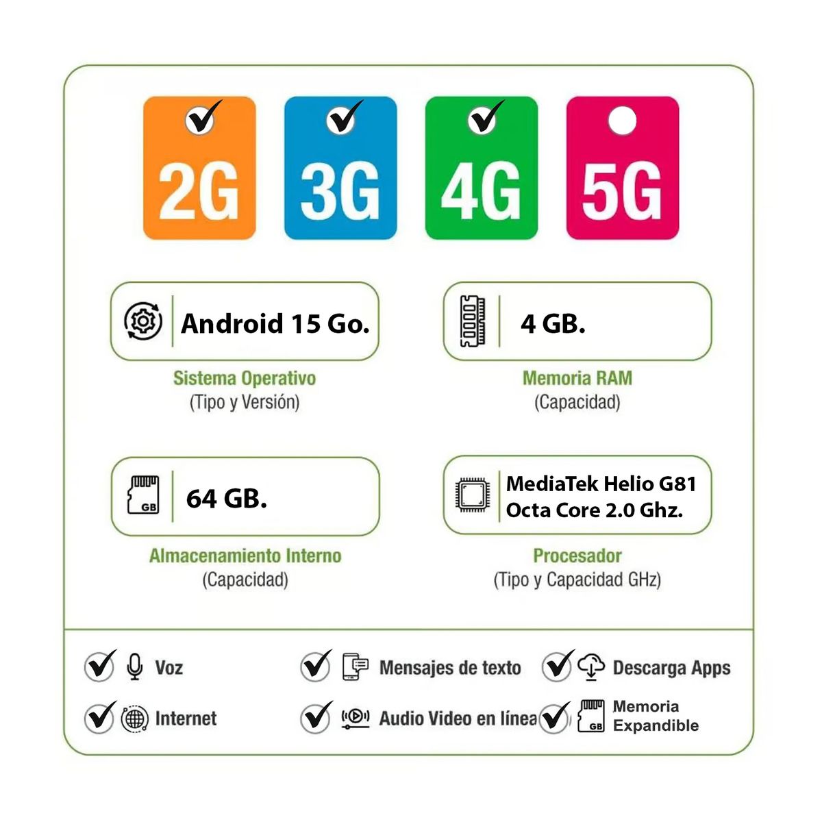 HONOR - Celular Honor Play 10 64GB 4GB RAM Lila