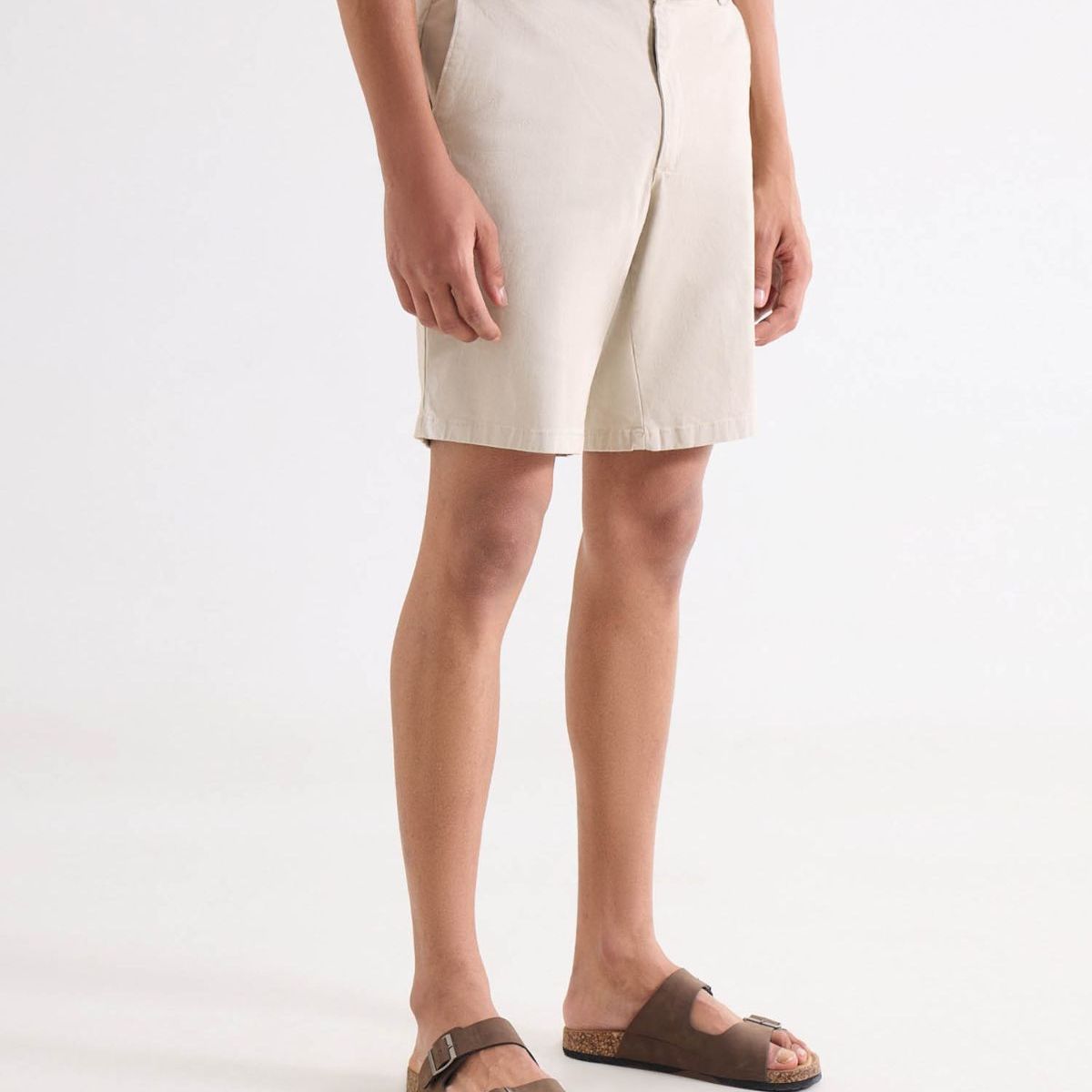 SEVEN SEVEN - Bermuda  Para Hombre Regular Corto Color Beige Marca Seven Seven #45100754