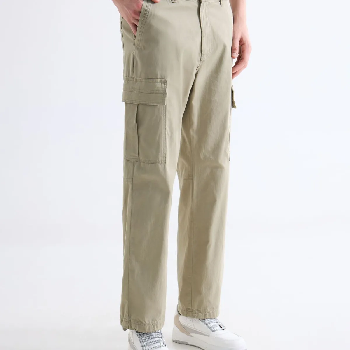 SEVEN SEVEN - Parachute Tipo Cargo  Para Hombre Beige Seven Seven
