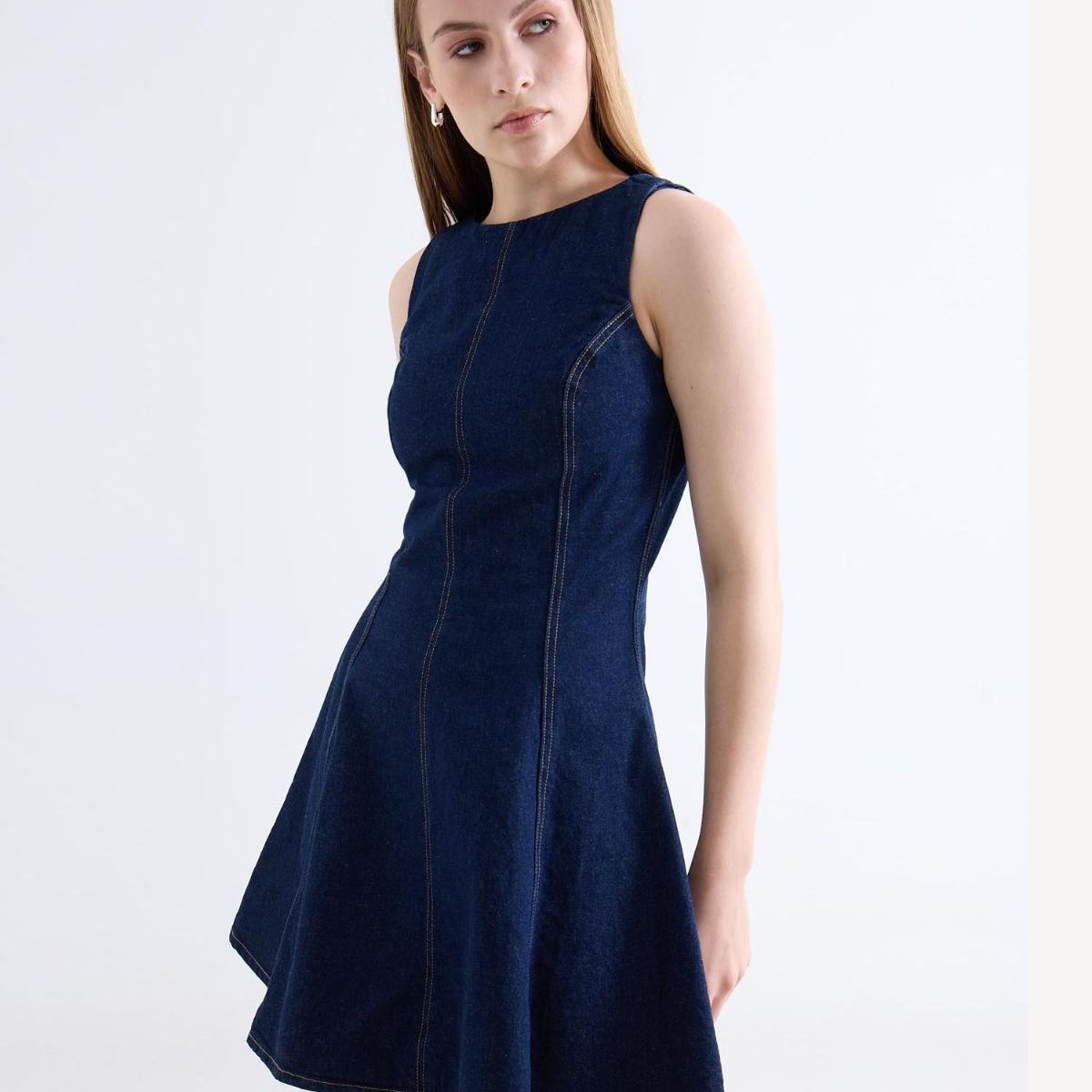 SEVEN SEVEN - Vestido  Para Mujer M/Sisa Corto Color Azul Marca Seven Seven #28171484