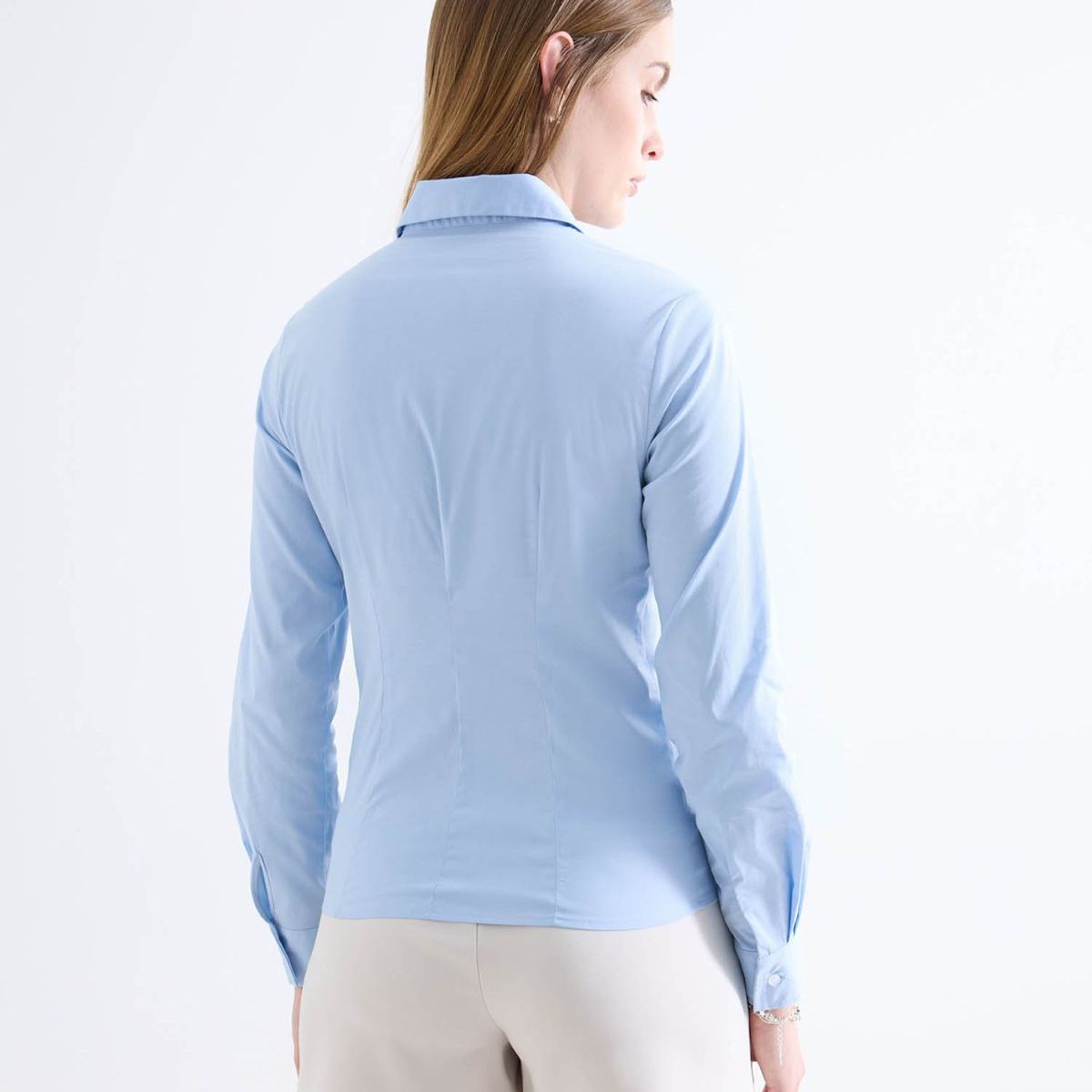 SEVEN SEVEN - Blusa  Para Mujer Manga Larga Color Azul Marca Seven Seven #28124159