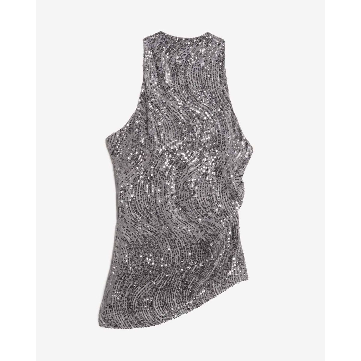 SEVEN SEVEN - Blusa  Para Mujer Manga Sisa Color Gris Marca Seven Seven #28124142