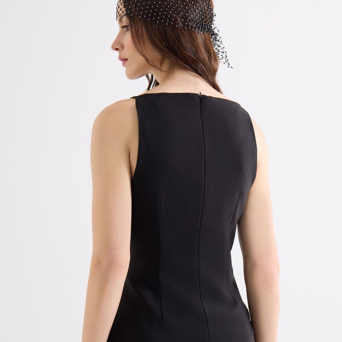 SEVEN SEVEN - Blusa  Para Mujer Manga Sisa Color Negro Marca Seven Seven #28124144