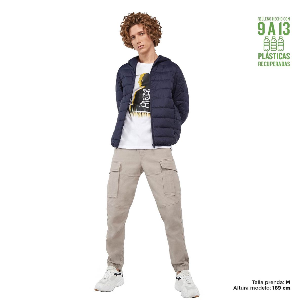 TOTTO - Chaqueta para hombre azul Totto Colorout
