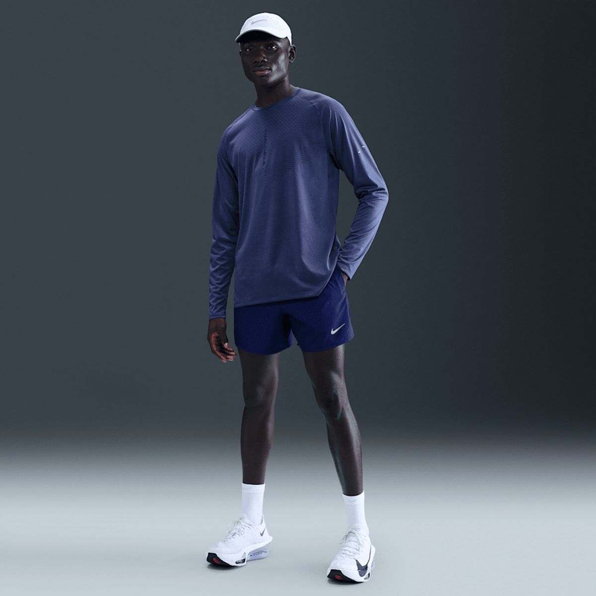 NIKE - Short Nike Hombre Dri Fit Challenger 5” DV9363-492 Azul Running