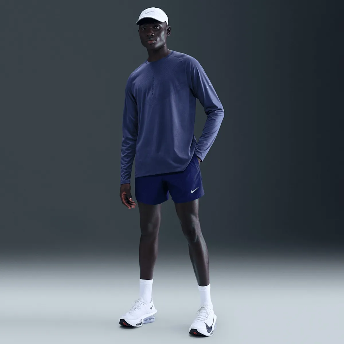 NIKE - Short Nike Hombre Dri Fit Challenger 5” DV9363-492 Azul Running