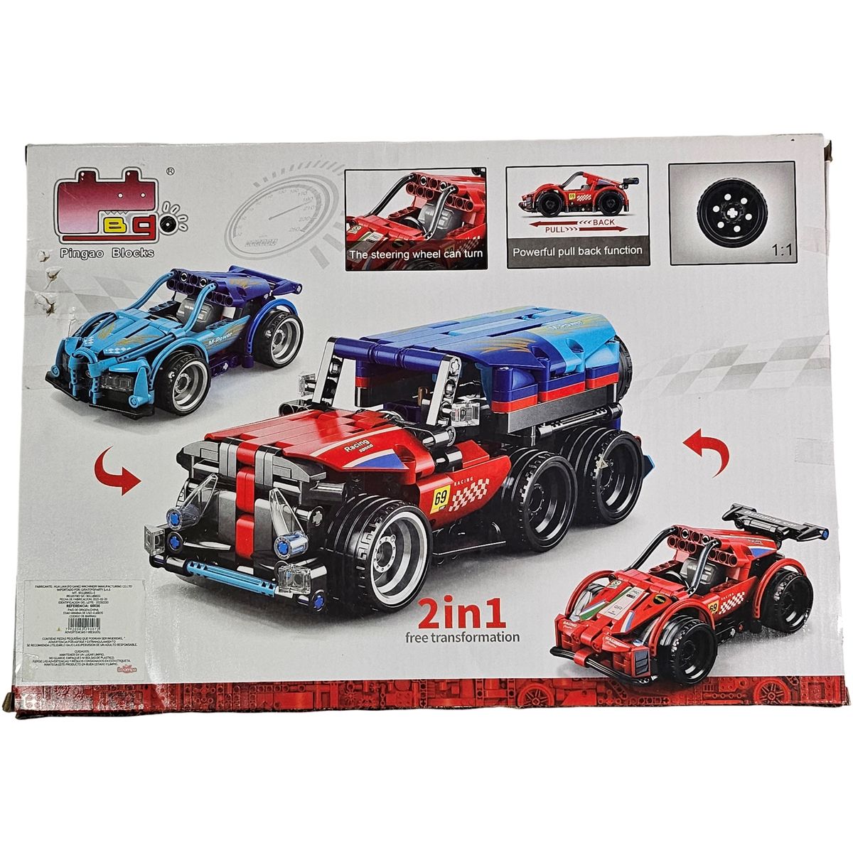 LOOMPA - Armatodo Carro 222pcs