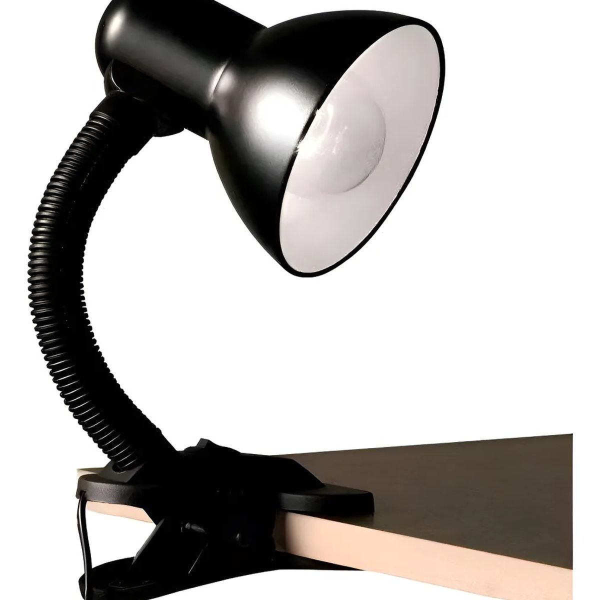 GENERICO - Lampara Escritorio Clip Luz Led Lectura Cuello Flexible 360°
