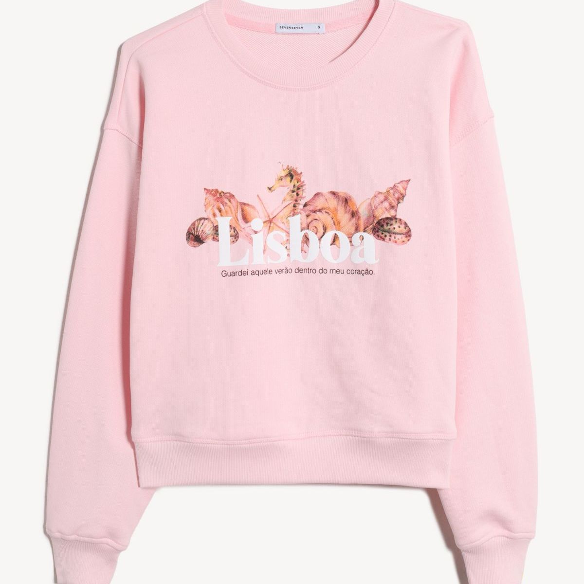 SEVEN SEVEN - Buzo  Para Mujer Cuello Redondo Color Rosa Marca Seven Seven #28060473