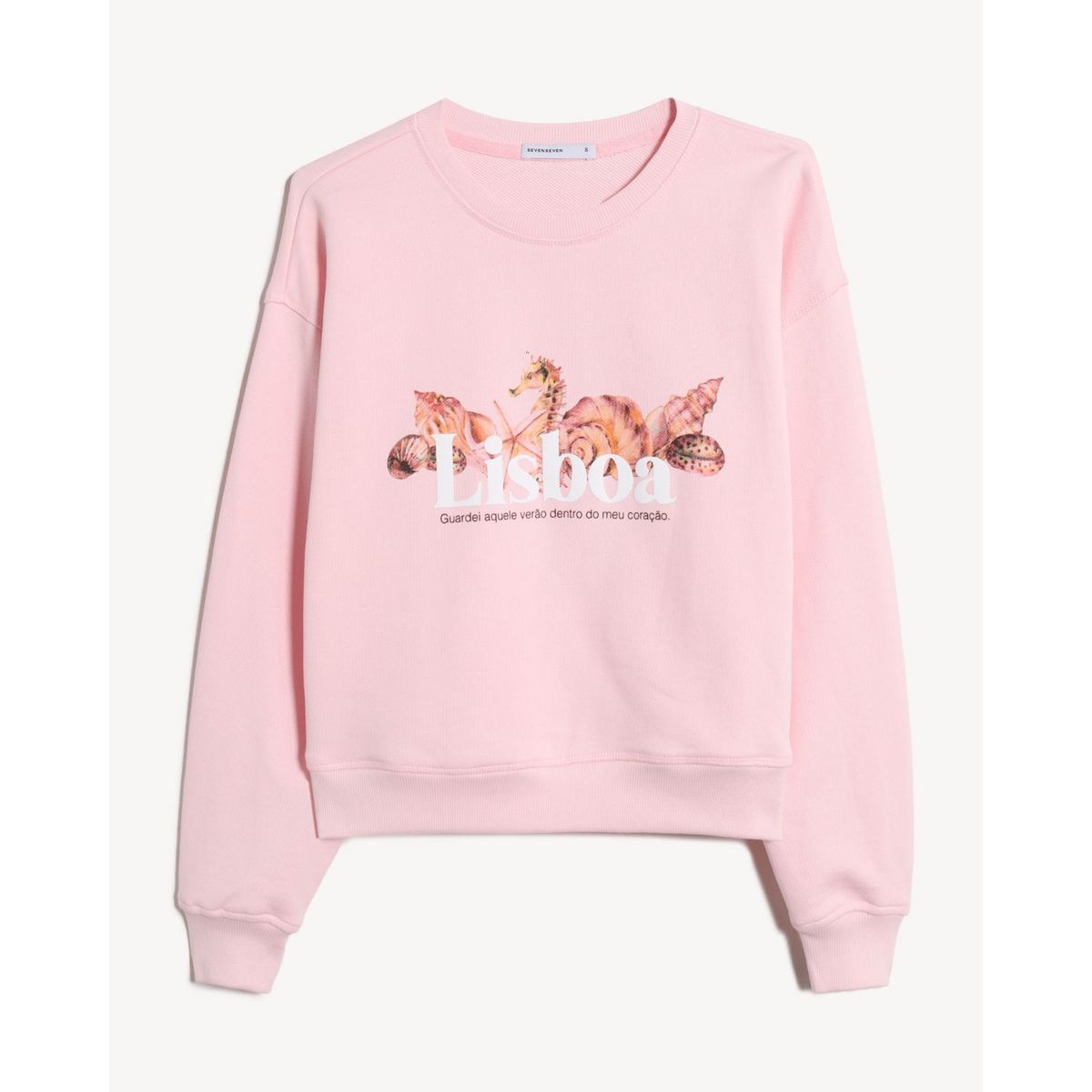 SEVEN SEVEN - Buzo  Para Mujer Cuello Redondo Color Rosa Marca Seven Seven #28060473