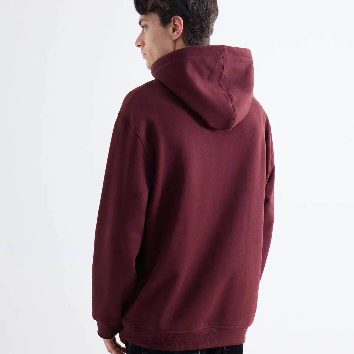 SEVEN SEVEN - Buzo  Para Hombre Hoodie Color Vino Marca Seven Seven #45060727