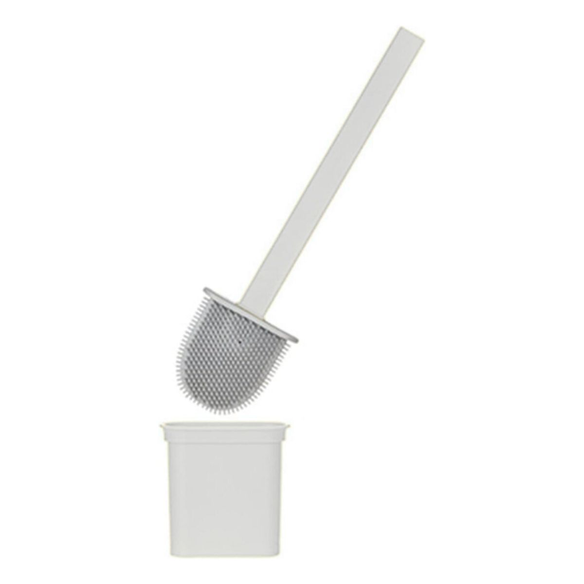 GENERICO - Cepillo de Baño en Silicona para Limpieza de Inodoro