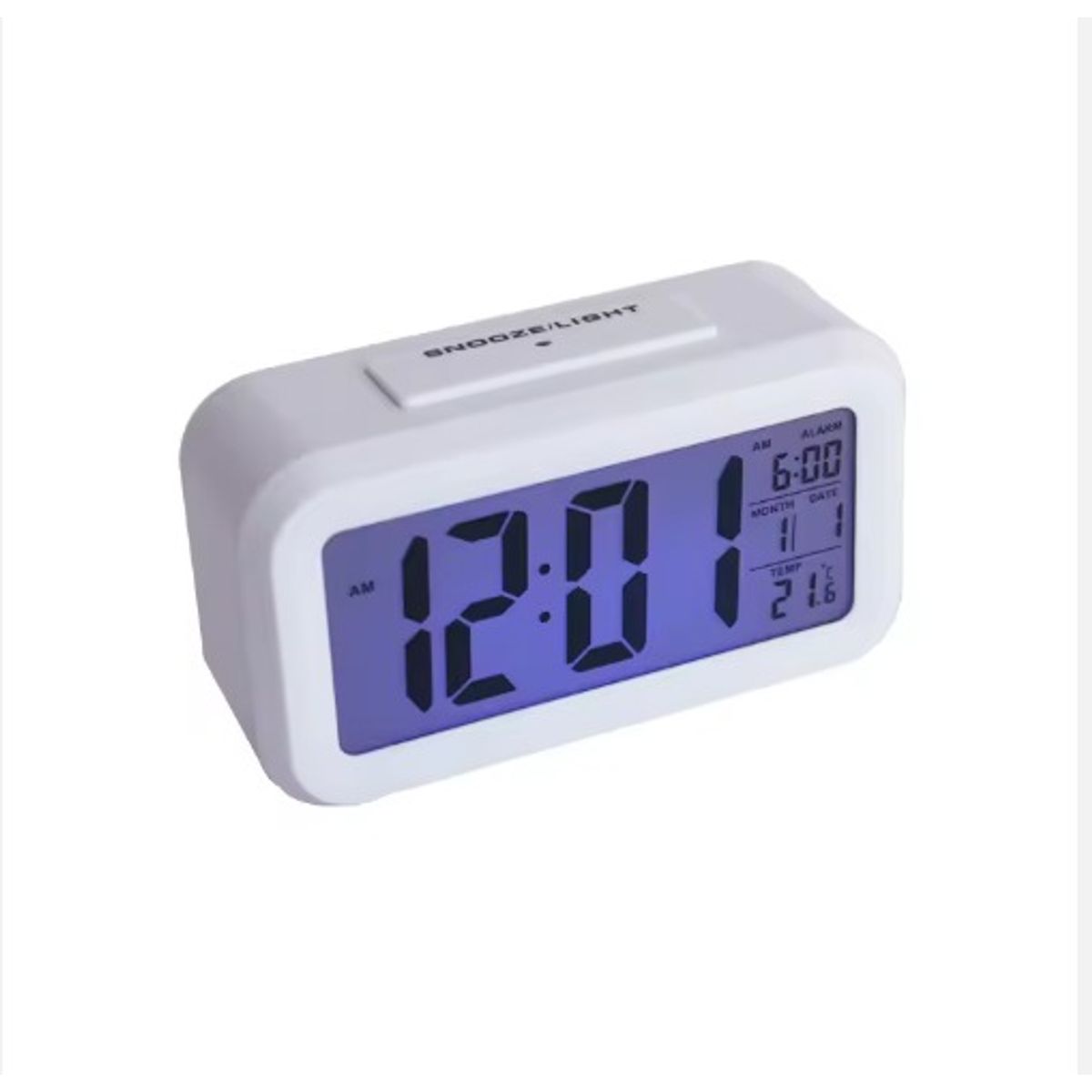 GENERICO - Despertador Digital De Temperatura Con Leds