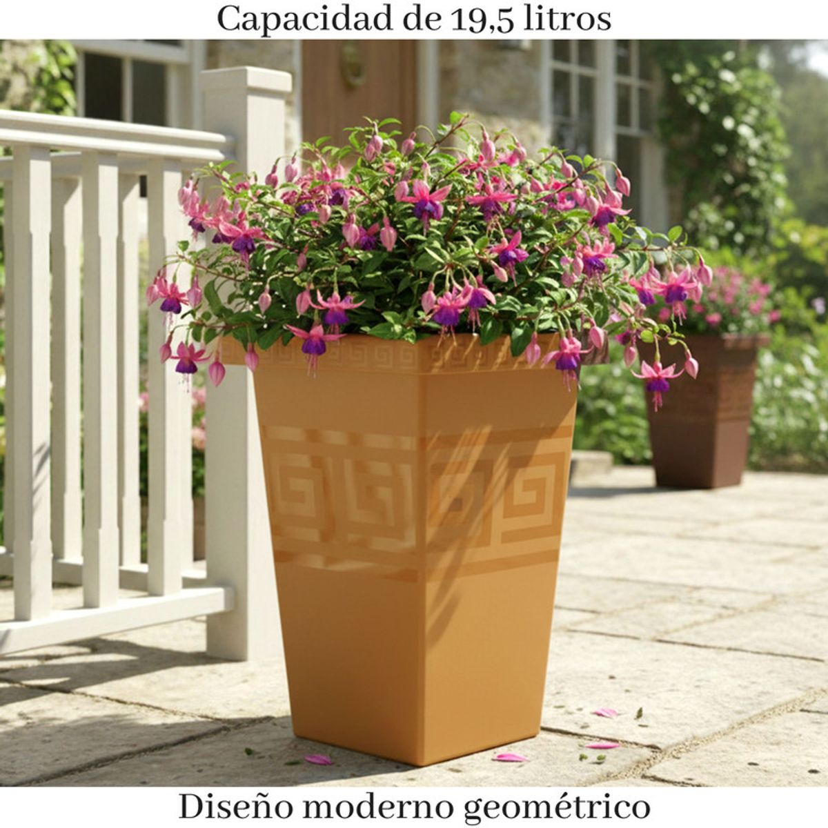 ENERGY PLUS - Matera Cuadrada 195L Moderna Espacios Naturales y Elegantes