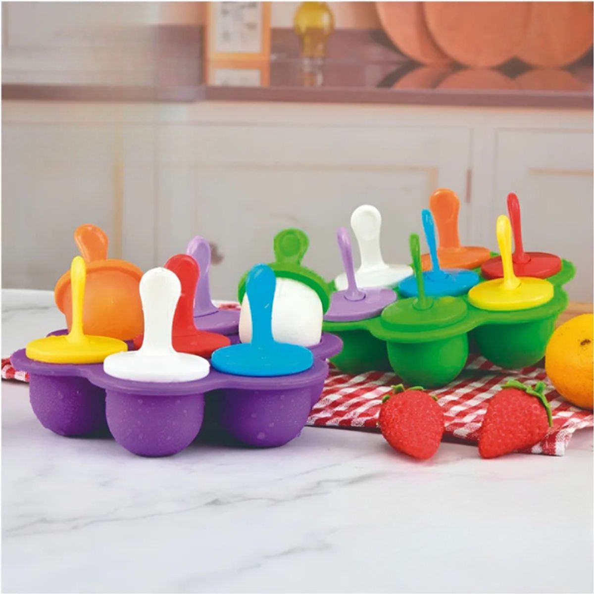 GENERICO - Molde de Silicona para Helados Tipo Paleta