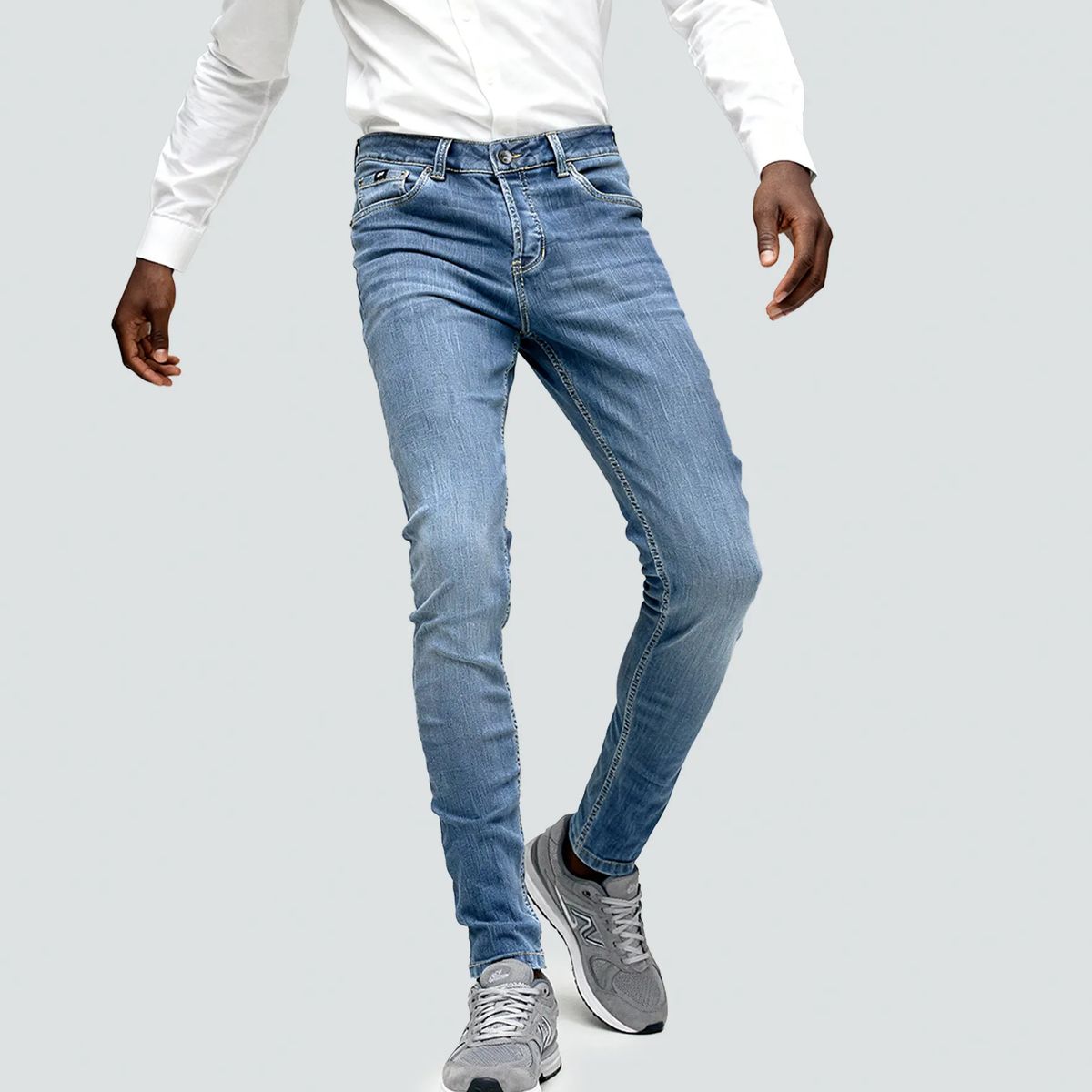 GAS EVOLUTION JEANS - Jean Para Hombre Skinny Gas