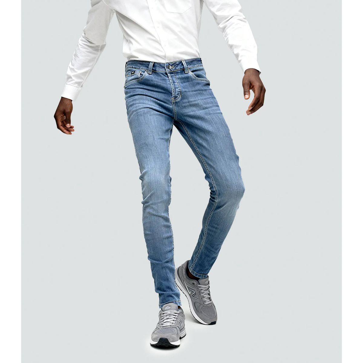 GAS EVOLUTION JEANS - Jean Para Hombre Skinny Gas