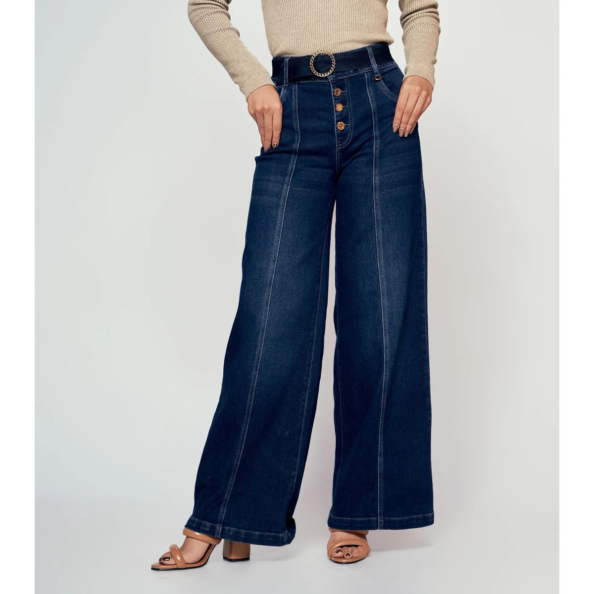 DEREK - Jean Para Mujer Wide Leg Derek
