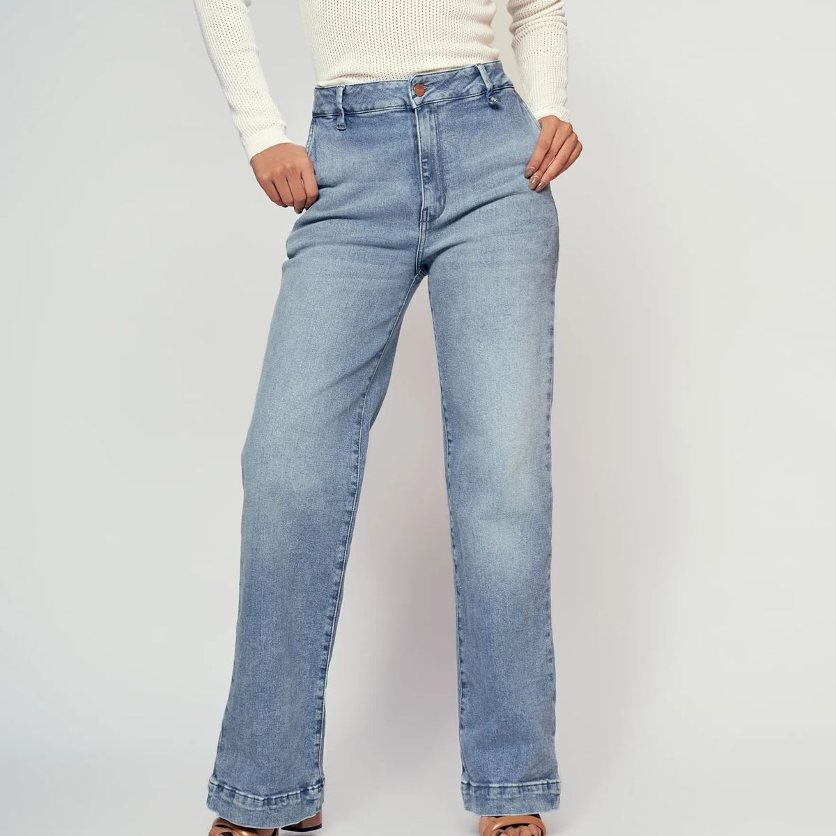DEREK - Jean Para Mujer Straight Derek