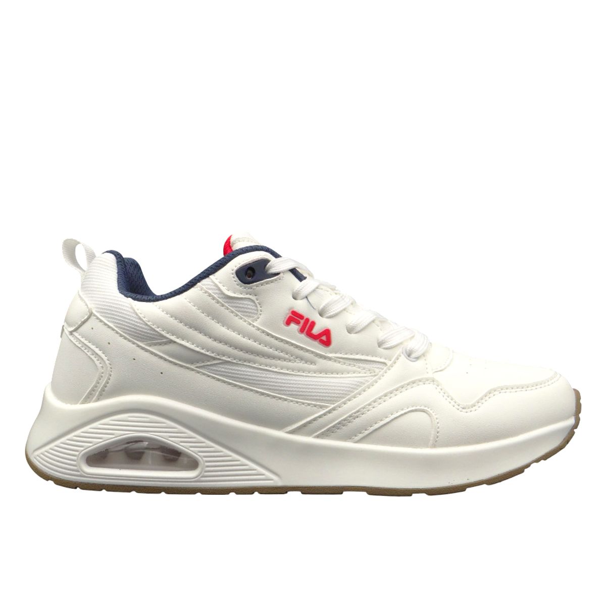 FILA - Tenis Fila Aspac Hombre -Blanco/Azul